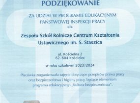 ZSRCKU - Kultura bezpieczeństwa